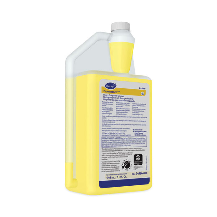 Prominence Heavy-Duty Floor Cleaner, Fruity Scent, 32 oz. AccuMix Bottle