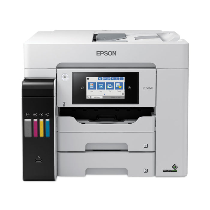 EcoTank  Pro ET-5850 All-in-One Supertank Printer, Copy/Fax/Print/Scan
