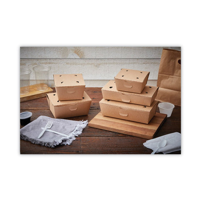 EarthChoice OneBox Paper Box, 37 oz, 4.5 x 4.5 x 2.5, Brown, 312/Carton