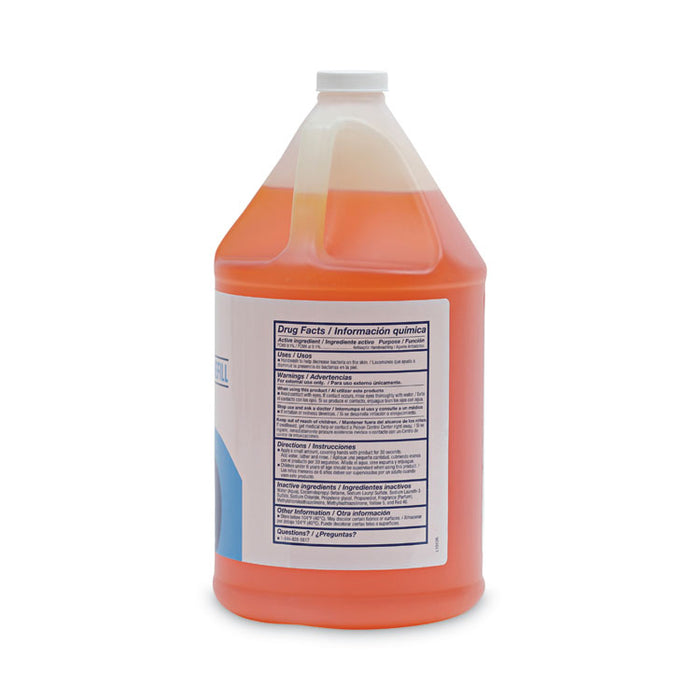 Antibacterial Liquid Soap Refill, Clean Scent, 1 gal Bottle, 4/Carton