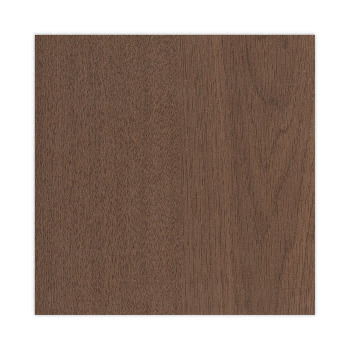 Mod Support Pedestal, Left or Right, 2-Drawers: Box/File, Legal/Letter, Sepia Walnut, 15" x 20" x 20"