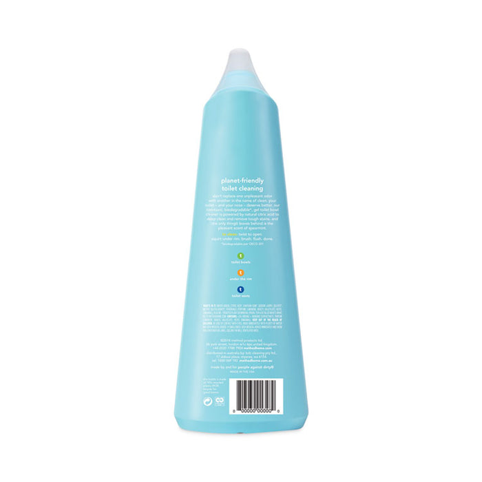 Antibacterial Toilet Cleaner, Spearmint Scent, 24 oz Bottle, 6/Carton