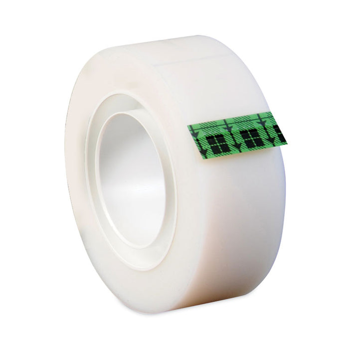 Magic Tape Value Pack with Desktop Dispenser, 1" Core, 0.75" x 83.33 ft, Clear, 10 Tape Rolls/Pack