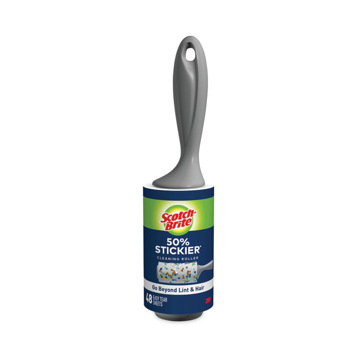 50% Stickier Lint Roller, 48 Sheets/Roll