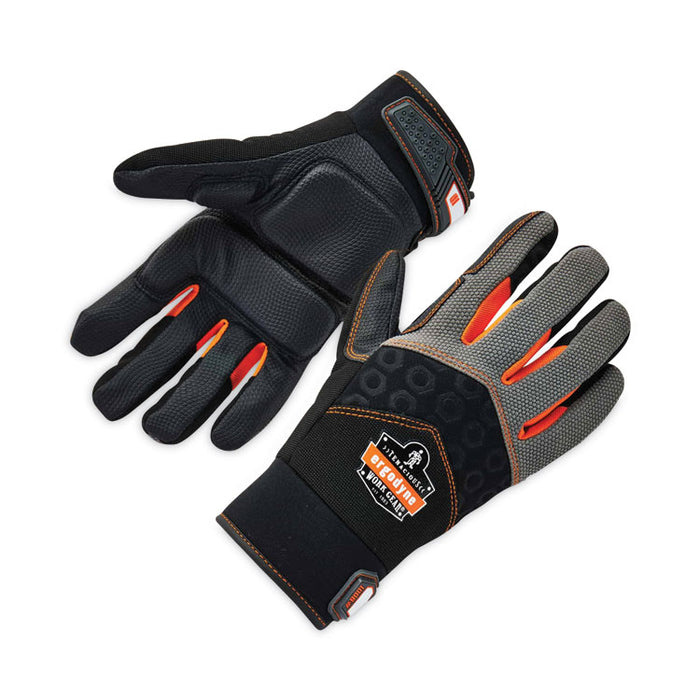 ProFlex 9001 Full-Finger Impact Gloves, EN388: 1121X, XX-Large, Black, Pair