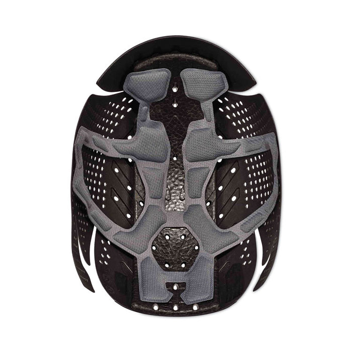 Skullerz 8955 Lightweight Bump Cap Hat, Micro Front Brim, XXX-Small to Large (Up to 7.5), 0.01" Insert, Black
