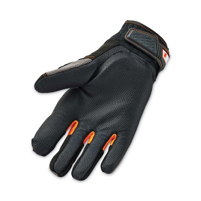 ProFlex 9015F(x) Certified Anti-Vibration Gloves with Dorsal Protection, EN388: 2121X, Medium, Black, Pair
