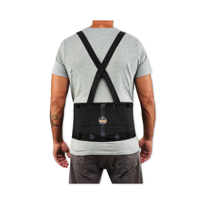 ProFlex 100 Economy Spandex Back Support Brace, X-Large, 38" to 42" Waist, Black