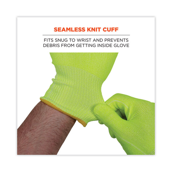 ProFlex 7040 ANSI A4 CR Food Grade Gloves, EN388: 2X4XD, Reversible, 10" Long, Small, Lime, 144 Pairs/Carton