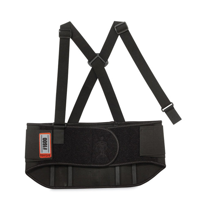 ProFlex 1600 Standard Elastic Back Support Brace, 2X-Large, 42" to 46" Waist, Black