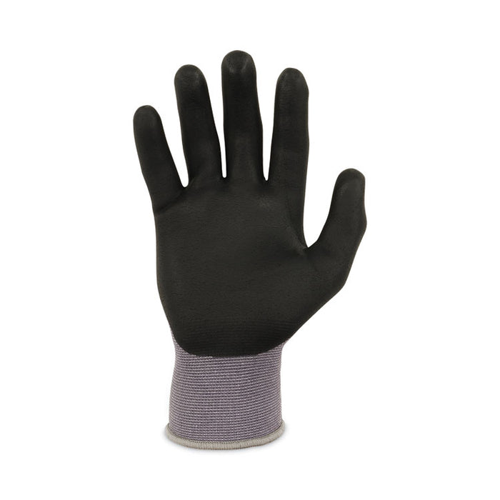 ProFlex 7000 Nitrile-Coated Gloves Microfoam Palm, EN388: 4121A, 9" Long, Large, Gray, Pair