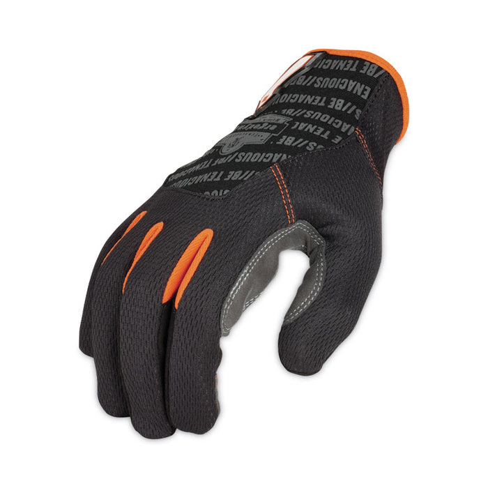 ProFlex 810 Reinforced Utility Gloves, EN388: 3121X, 9" Long, Medium, Black, Pair