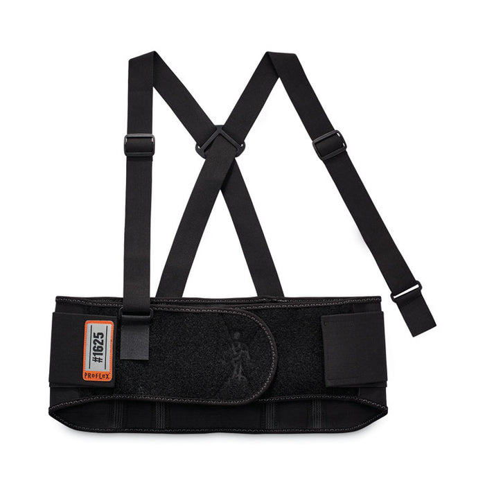 ProFlex 1625 Elastic Back Support Brace, 3X-Large, 46" to 52" Waist, Black