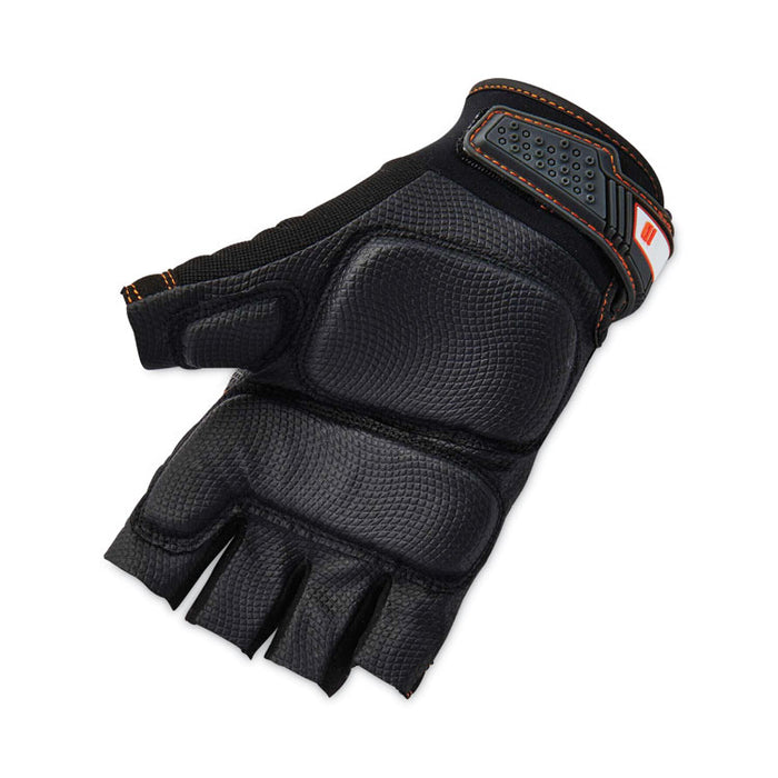 ProFlex 900 Half-Finger Impact Gloves, EN388: 1121X, XX-Large, Black, Pair