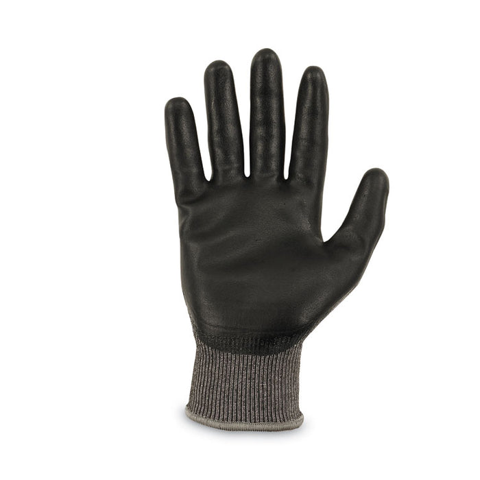 ProFlex 7072 ANSI A7 Nitrile-Coated CR Gloves, EN388: 4X44F, 9" Long, Medium, Gray, Pair