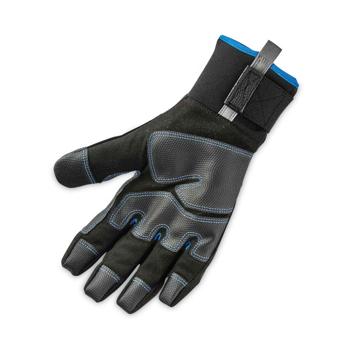 ProFlex 818WP Thermal WP Gloves with Tena-Grip, EN388: 3423X, 9" Long, XX-Large, Black, Pair