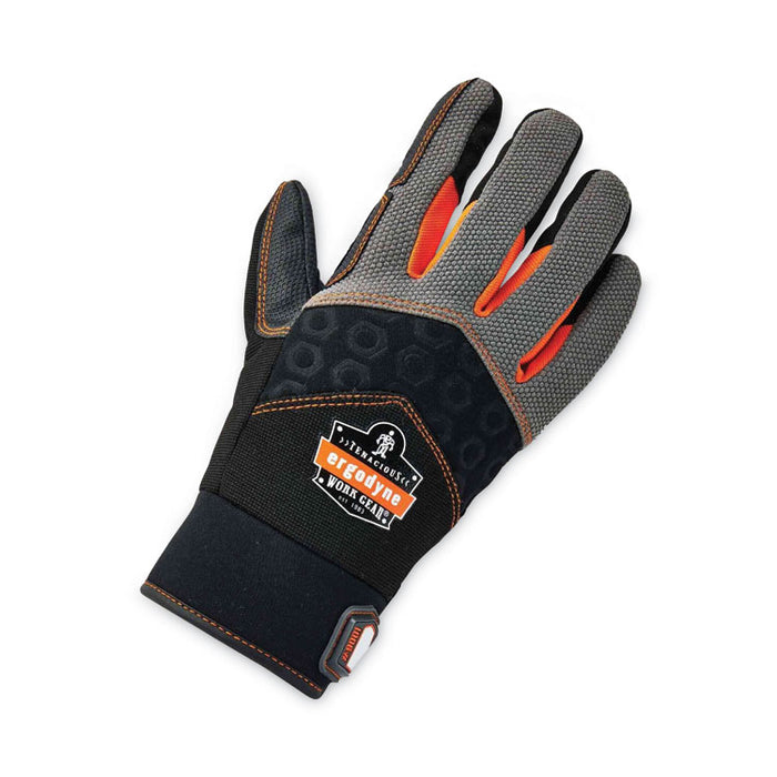 ProFlex 9001 Full-Finger Impact Gloves, EN388: 1121X, XX-Large, Black, Pair
