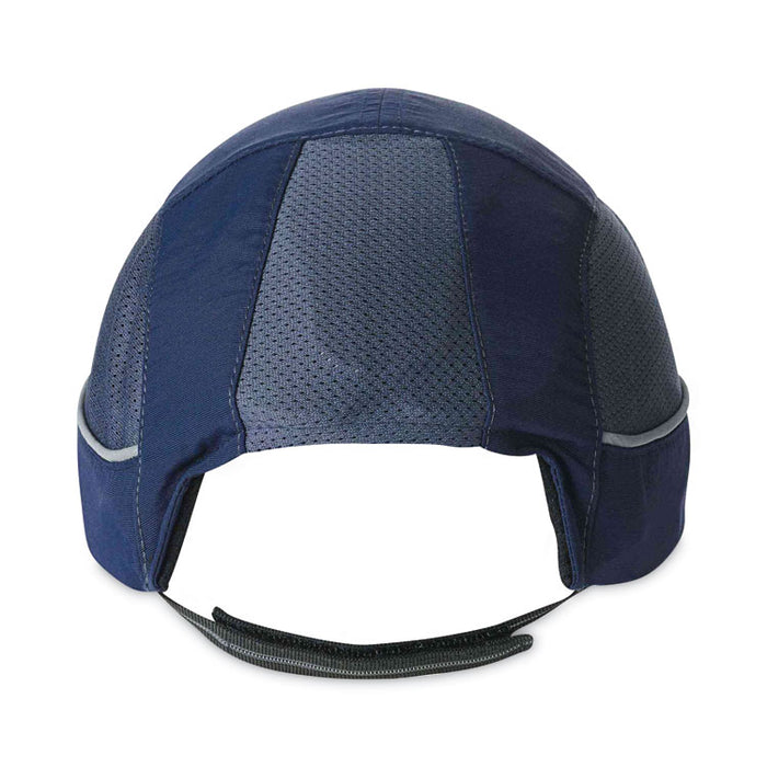 Skullerz 8950 Bump Cap, Micro Front Brim, XXX-Small to Large (Up to 7.5), 0.01" Insert, Navy