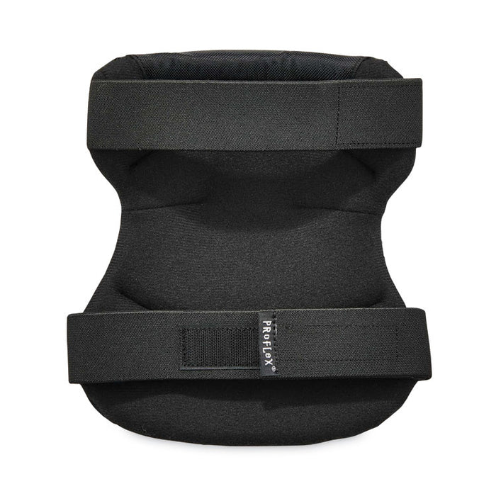 ProFlex 230HL Knee Pads, Wide Soft Cap, Hook and Loop Closure, One Size Fits Most, Black, Pair