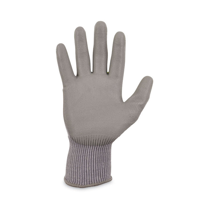 ProFlex 7024 ANSI A2 PU Coated CR Gloves, EN388: 4X42B, 9" Long, X-Large, Gray, 12 Pairs