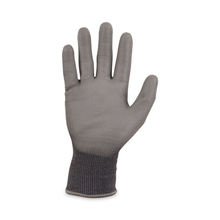 ProFlex 7044 ANSI A4 PU Coated CR Gloves, EN388: 4X42D, 9" Long, Medium, Gray, Pair
