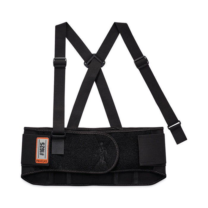 ProFlex 1625 Elastic Back Support Brace, 4X-Large, 52" to 58" Waist, Black