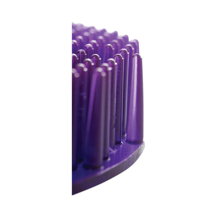 ekcoscreen Urinal Screens, Berry Scent, Purple, 12/Carton