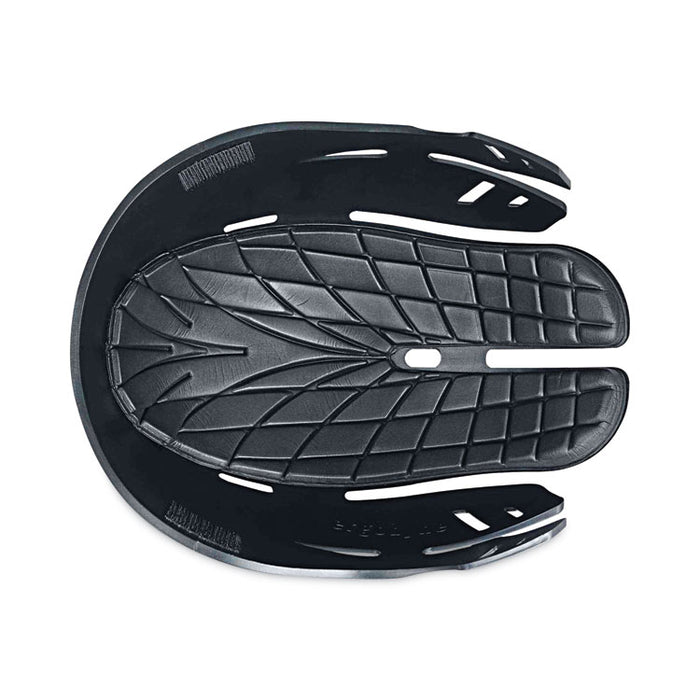Skullerz 8960 Bump Cap with LED Lighting, Short Front Brim, XXX-Small to Large (Up to 7.5), 0.01" Insert, Lime Green