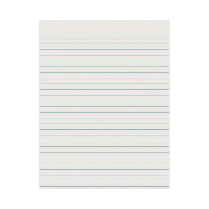 Ruled Newsprint Paper, 3/8" Short Rule, 8.5 x 11, 500/Pack
