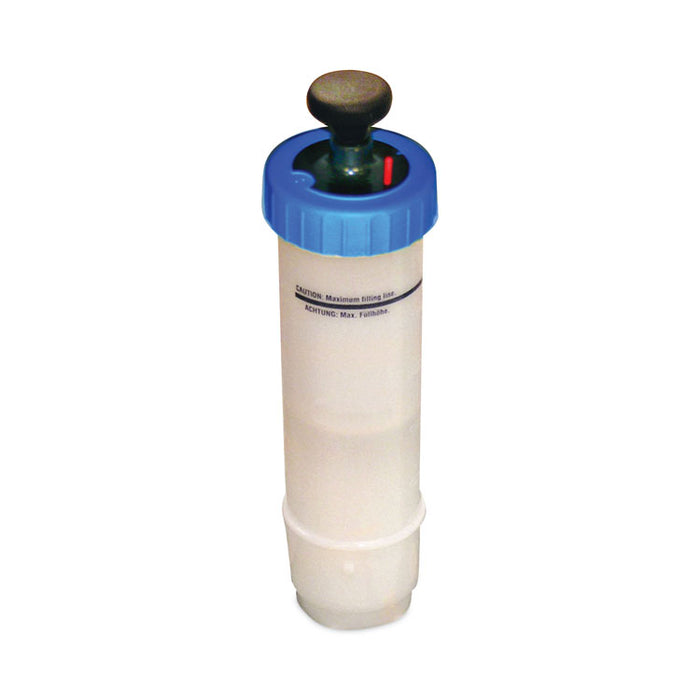 Pace 60 Solution Bottle, White/Blue, 4/Carton