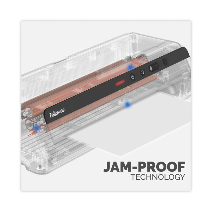 Jupiter 125 Laminator, 6 Rollers, 12.5 Max Document Width, 10 mil Max Document Thickness
