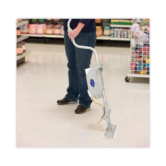 TASKI ProSpeed Finish Applicator System, 18" Black Microfiber Head, 60" Silver/Black Handle