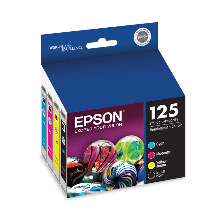 T125120BCS (T125) DURABrite Ultra Ink, 945 Page-Yield, Black/Cyan/Magenta/Yellow