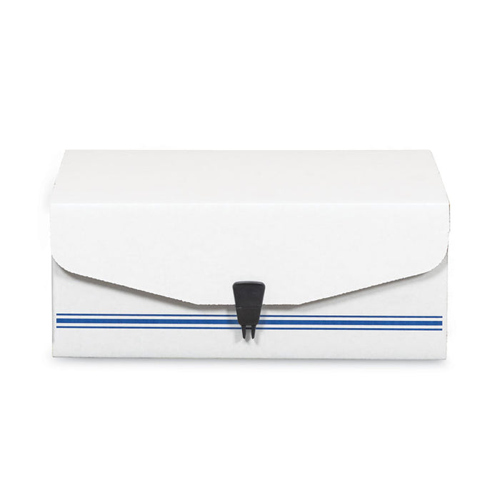LIBERTY BINDER-PAK, Letter Files, 9.13" x 11.38" x 4.38", White/Blue