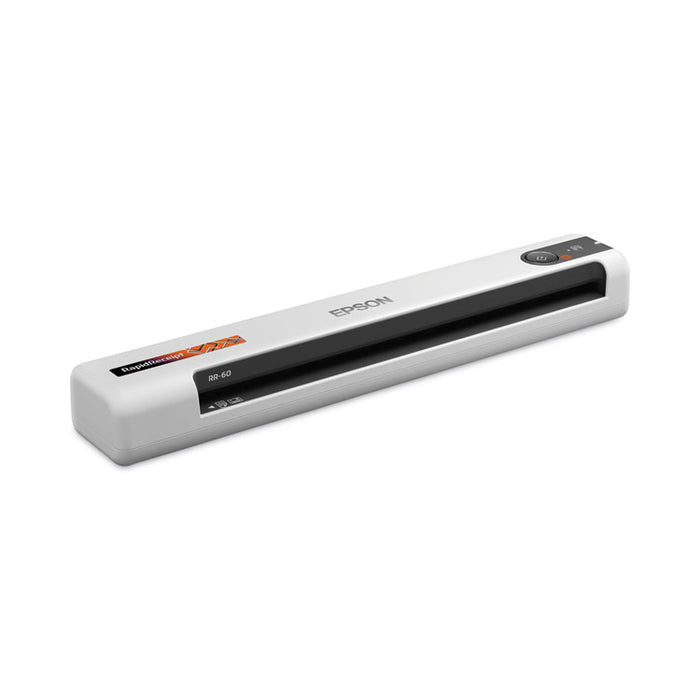 RapidReceipt RR-60 Scanner, Scans Up to 8.5 x 72, 600 dpi Optical Resolution