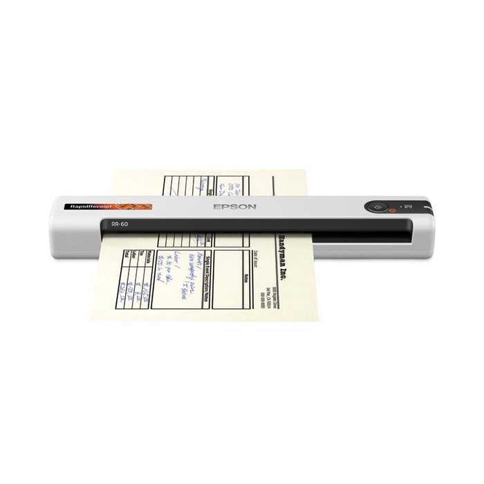 RapidReceipt RR-60 Scanner, Scans Up to 8.5 x 72, 600 dpi Optical Resolution