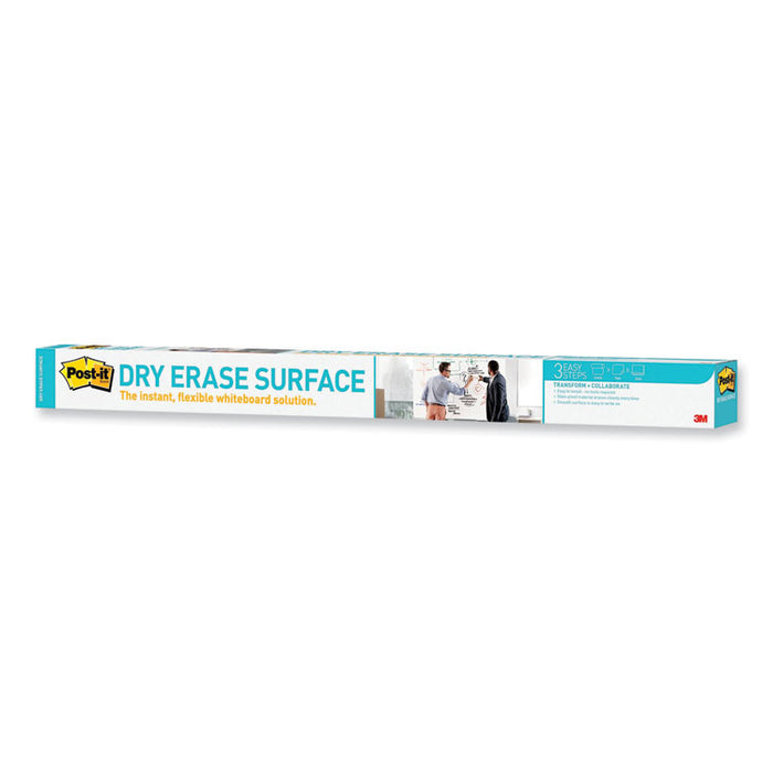 Dry Erase Surface, Laminate Film, 48" x 7 mil x 36", White