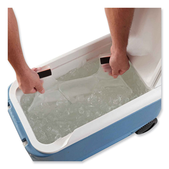 Chill-Its 6220 Phase Change Cooling Vest Charge Packs, Large/X-Large, 18 x 14.75, 2/Pack