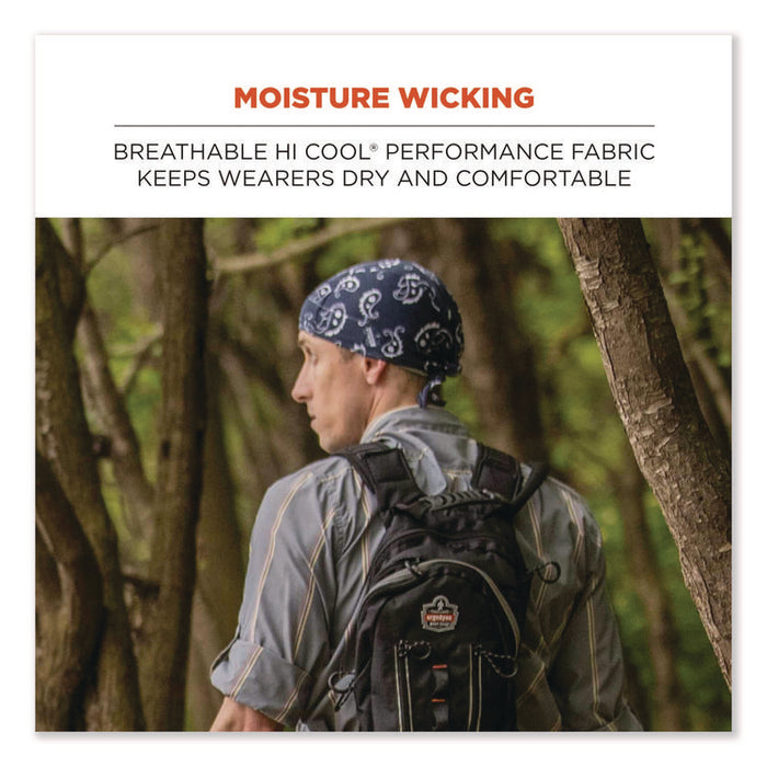 Chill-Its 6615 High-Performance Bandana Doo Rag with Terry Cloth Sweatband, One Size Fits Most, RealTree Xtra