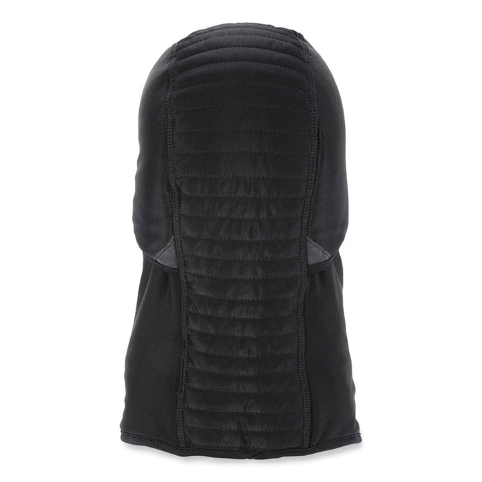 N-Ferno 6955 Insulated 3-Layer Balaclava Face Mask, Polartec FR Power Grid Fleece/Polyester/Spandex, One Size, Black