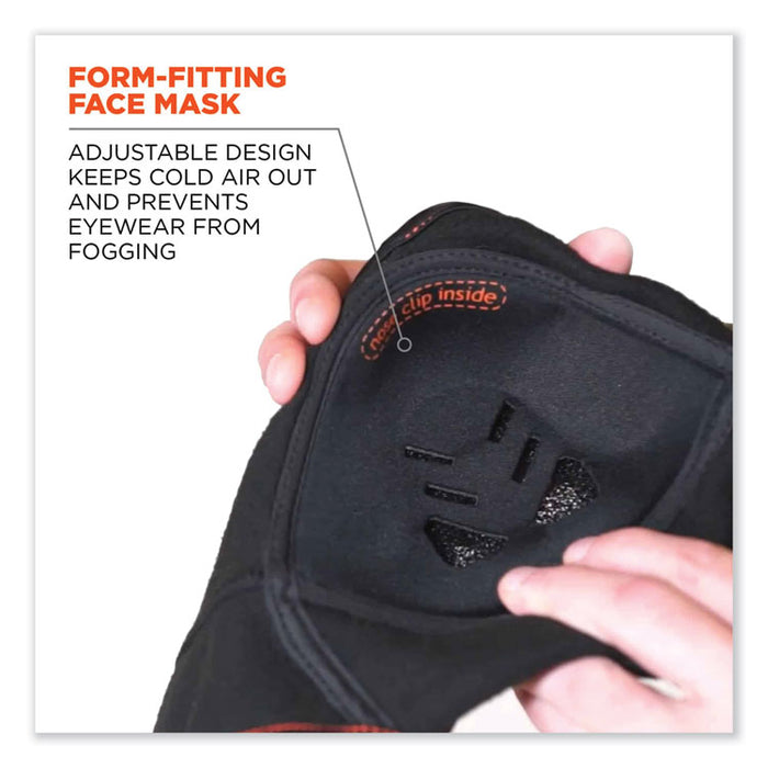 N-Ferno 6970 Extreme Hot Rox Balaclava Face Mask, Polyester/Spandex, One Size Fits Most, Black