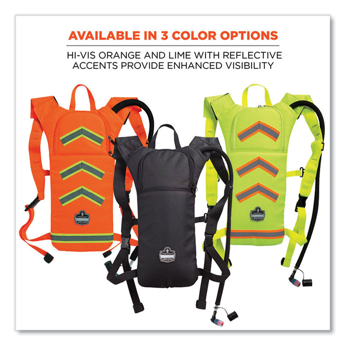 Chill-Its 5155 Low Profile Hydration Pack, 2 L, Black