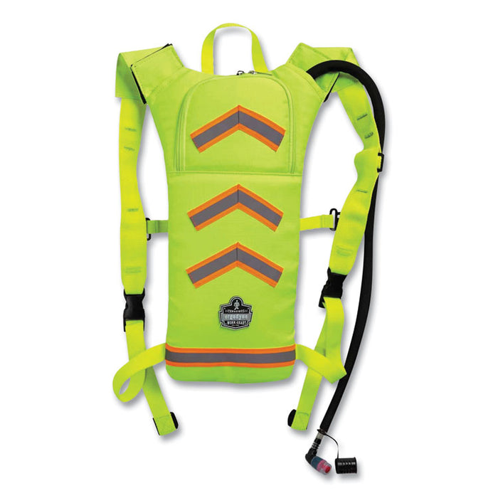 Chill-Its 5155 Low Profile Hydration Pack, 2 L, Hi-Vis Lime