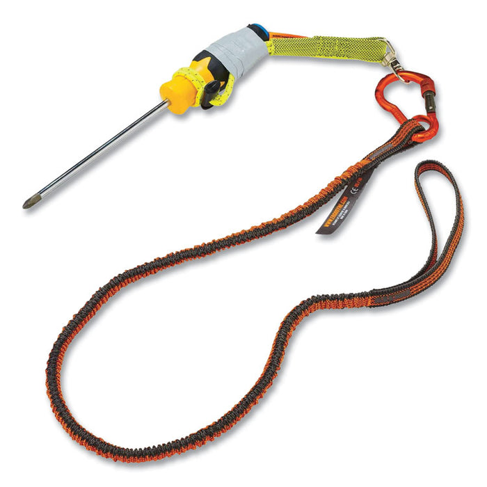 Squids 3182 Tool Tethering Kit, 10 lb Max Working Capacity, 38" to 48" Long, Orange/Gray and Neon Green