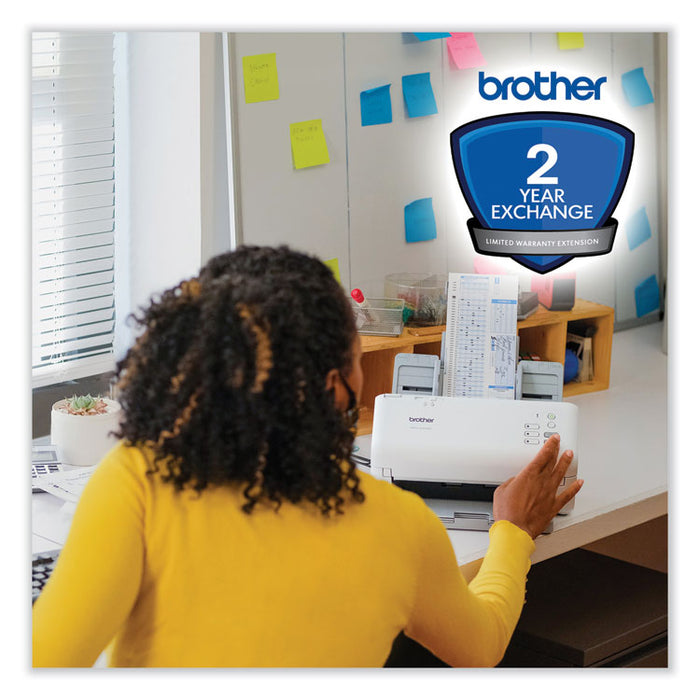 Two-Year Exchange Warranty Extension for Brother ADS-4300N