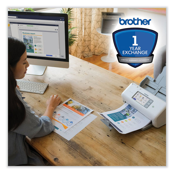 One-Year Exchange Warranty Extension for Brother ADS-4700W