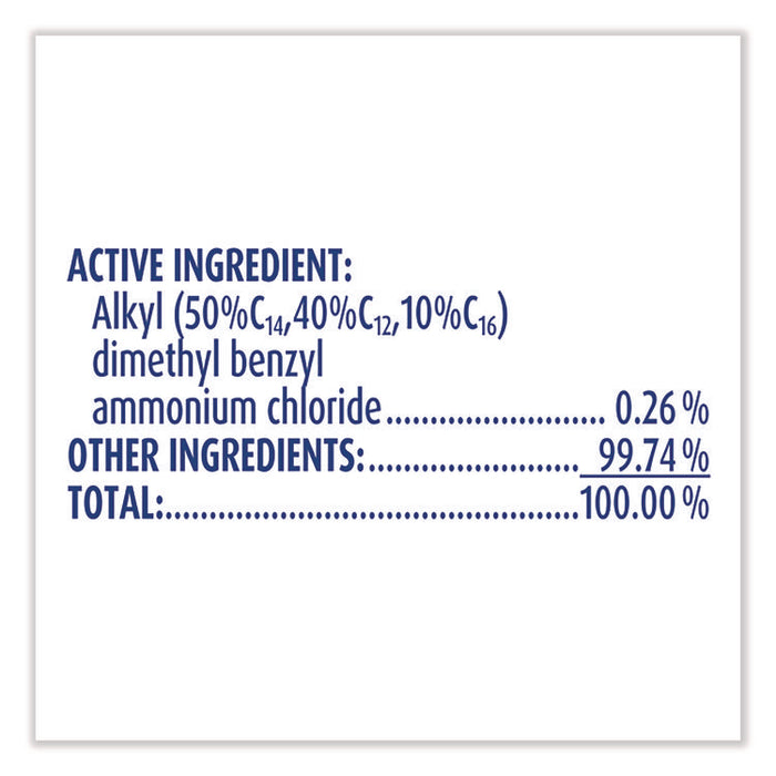 Professional Disinfecting Wipe Bucket Refill, 1-Ply, 6 x 8, Lemon and Lime Blossom, White, 800 Wipes/Bag, 2 Refill Bags/CT