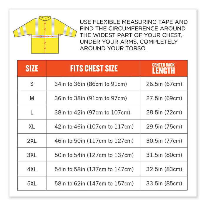 GloWear 8377 Class 3 Hi-Vis Quilted Bomber Jacket, Lime, Medium