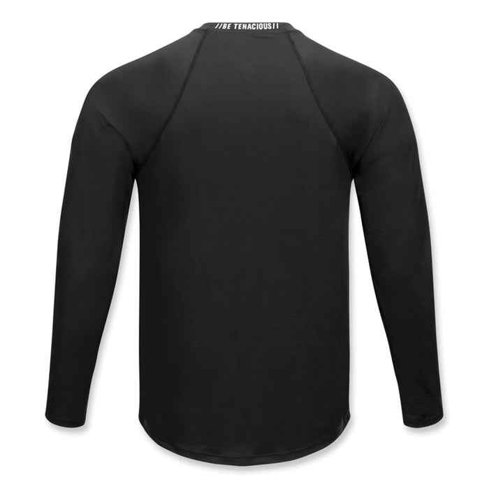 N-Ferno 6436 Long Sleeve Lightweight Base Layer Shirt, X-Large, Black