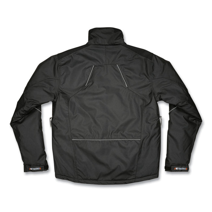 N-Ferno 6467 Winter Work Jacket with 300D Polyester Shell, Large, Black